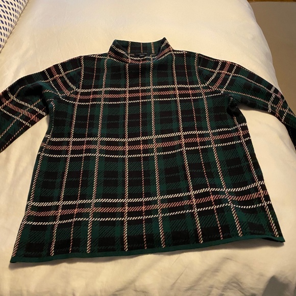 Ann Taylor Green Turtleneck Sweater - Picture 1 of 5